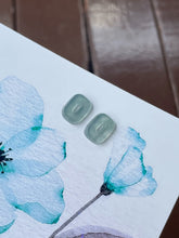 Load image into Gallery viewer, Icy Blue Jade Earrings (NJE149)

