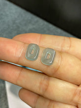 Load image into Gallery viewer, Icy Blue Jade Earrings (NJE149)
