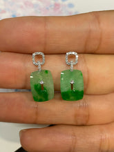 Load image into Gallery viewer, Green Jade Earrings (NJE161)
