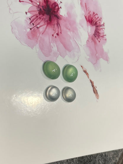 Jade Cabochons Pairs (NJE163)