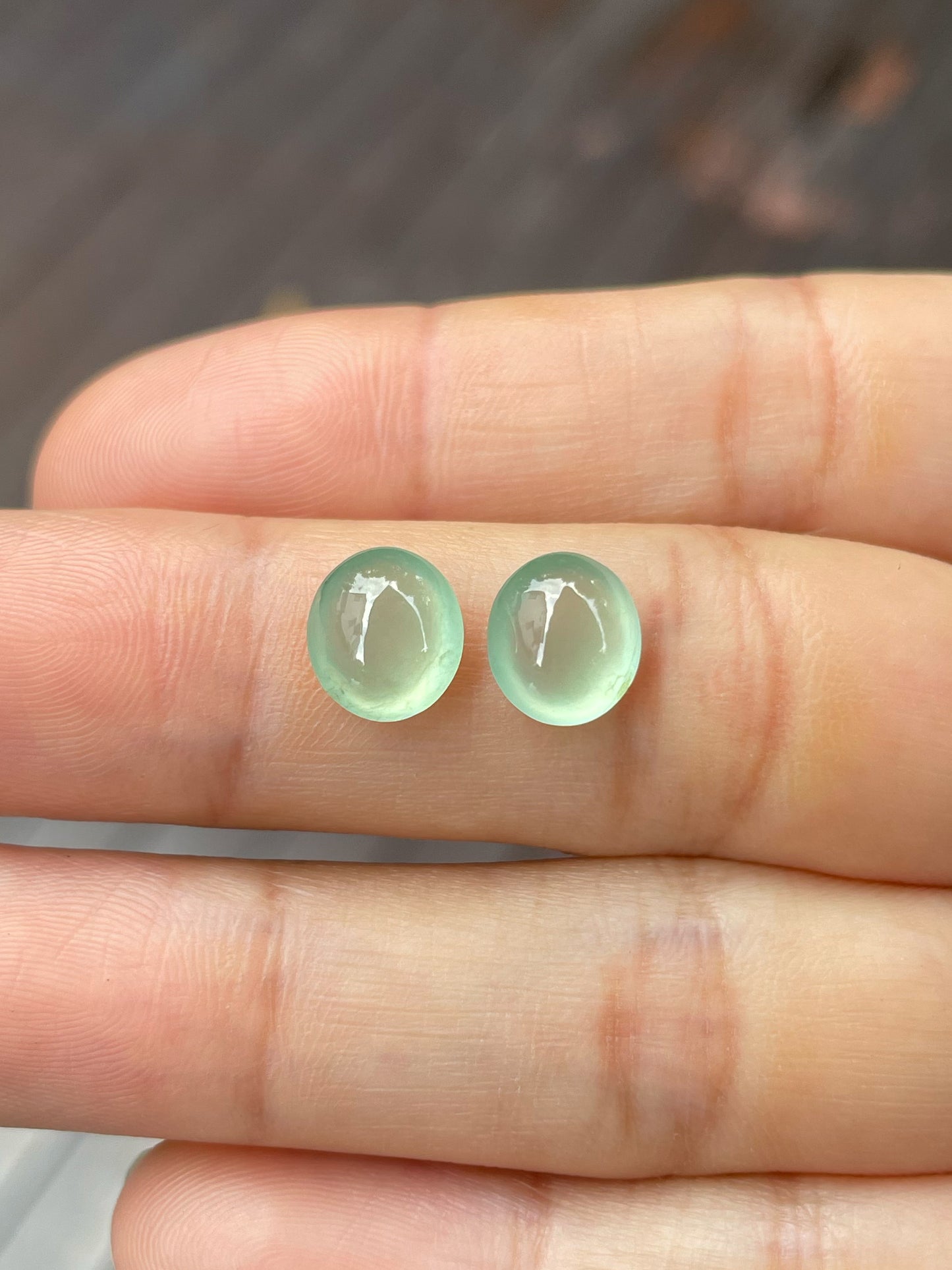 Jade Cabochons Pairs (NJE163)