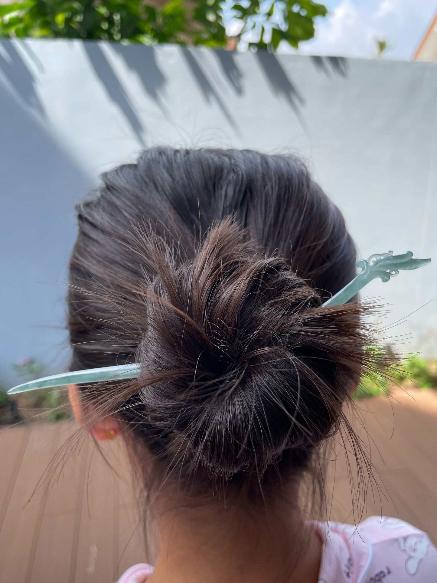 Icy Blue Jade - Hair Stick (NJO006)