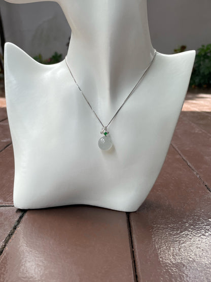 Icy Jadeite Pendant -  Ball (NJP016)