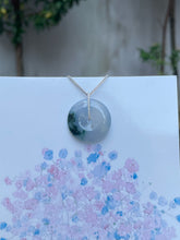 Load image into Gallery viewer, Lavender Jadeite Safety Coin Pendant - 平安扣 (NJP057)

