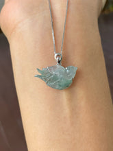 Load image into Gallery viewer, Icy Jade Pendant - Swallow (NJP062)
