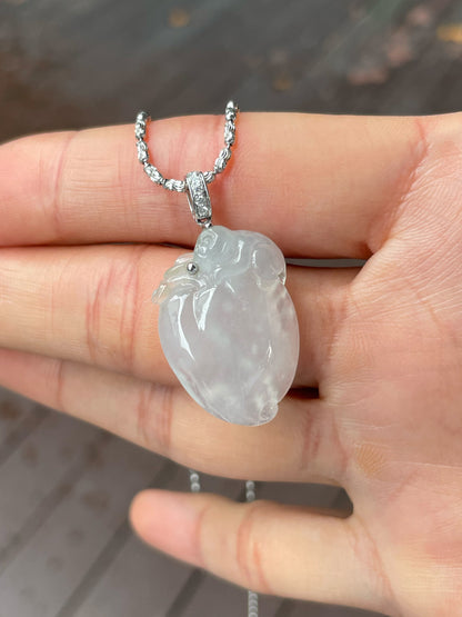 Icy Jade Pendant - 瑞猴献桃 (NJP101)