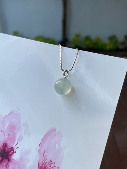 Icy Jadeite Pendant - Ball (NJP105)