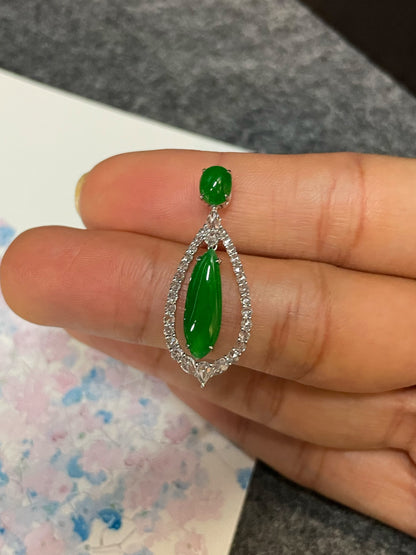 Green Jadeite Pendant (NJP108)