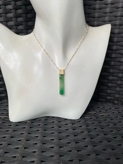 Green Jadeite Pendant (NJP183)