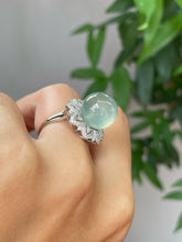 Load image into Gallery viewer, Icy Jade Ball Ring (NJR028)

