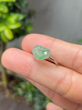 Load image into Gallery viewer, Light Green Jadeite Ring - Ruyi 如意 (NJR160)
