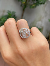 Load image into Gallery viewer, Glassy Goldfish Jade Ring (NJR161)
