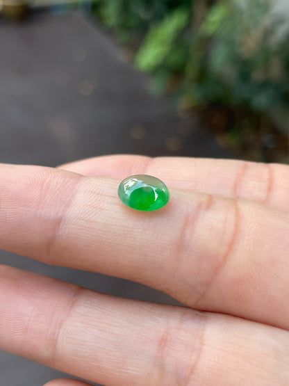 Green Jadeite Cabochon (NJR167)