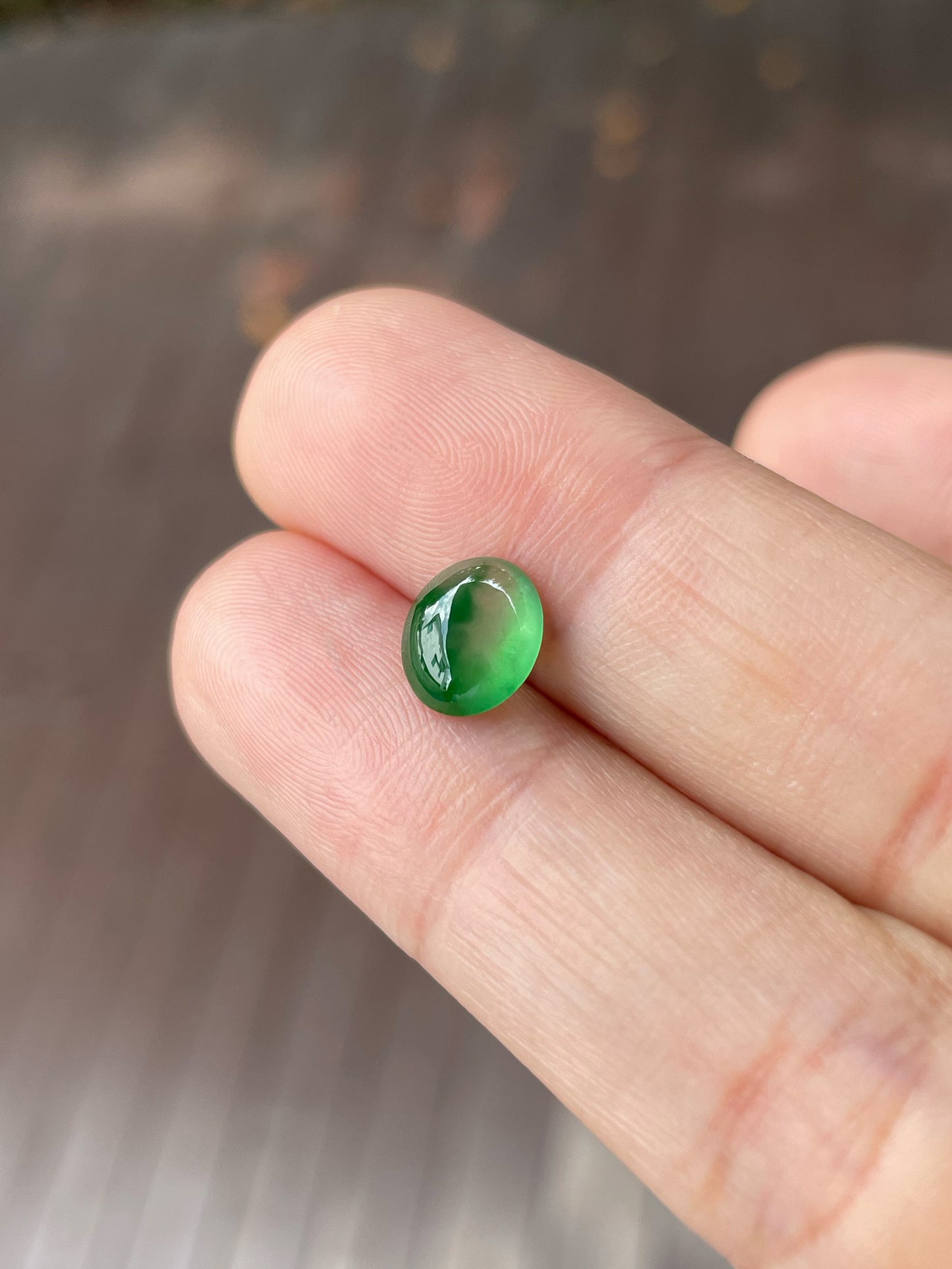 Green Jadeite Cabochon (NJR167)