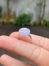 Load image into Gallery viewer, Lavender Jade Ring - Safety Coin (NJR169)
