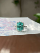 Load image into Gallery viewer, Lagoon Tourmaline Ring - 3.85CT (NJR195)

