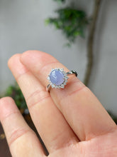 Load image into Gallery viewer, Lavender Jadeite Cabochon Ring (NJR197)
