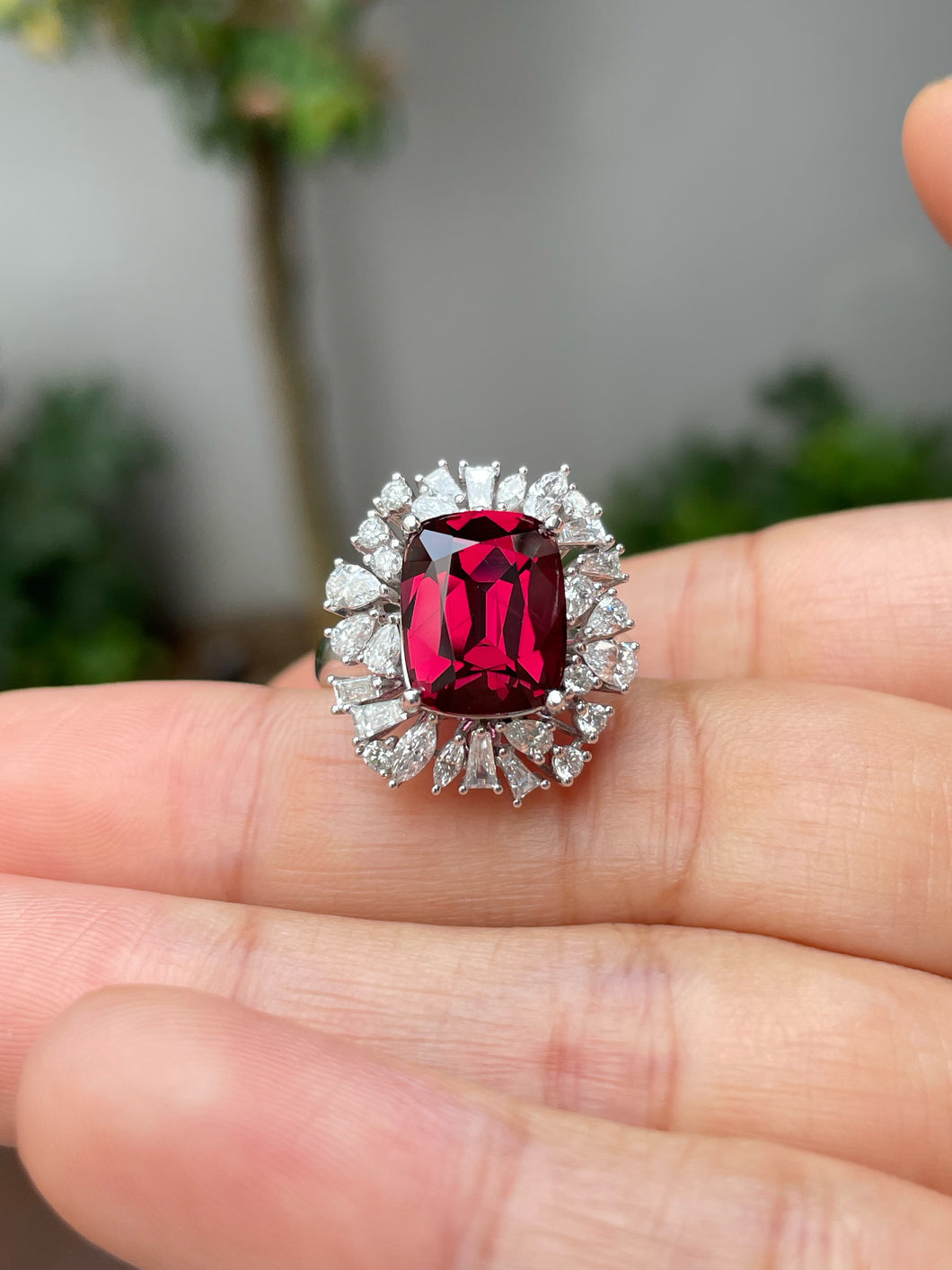 Red Spinel Ring - 5.18CT (NJR198)