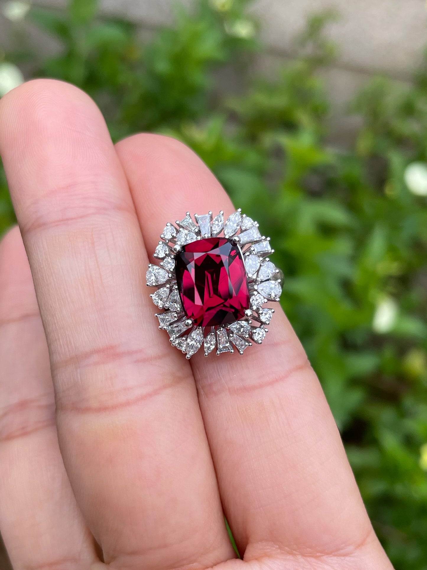 Red Spinel Ring - 5.18CT (NJR198)