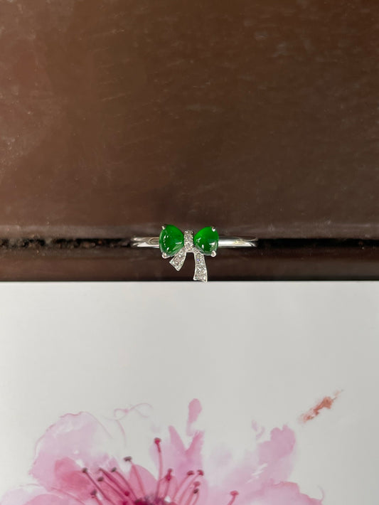 Green Jadeite Ring (NJR215)