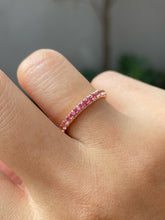 Load image into Gallery viewer, Padparadscha Sapphire Rings (NJR220)
