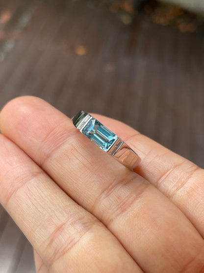 Aquamarine Ring - 1.37CT (NJR224)