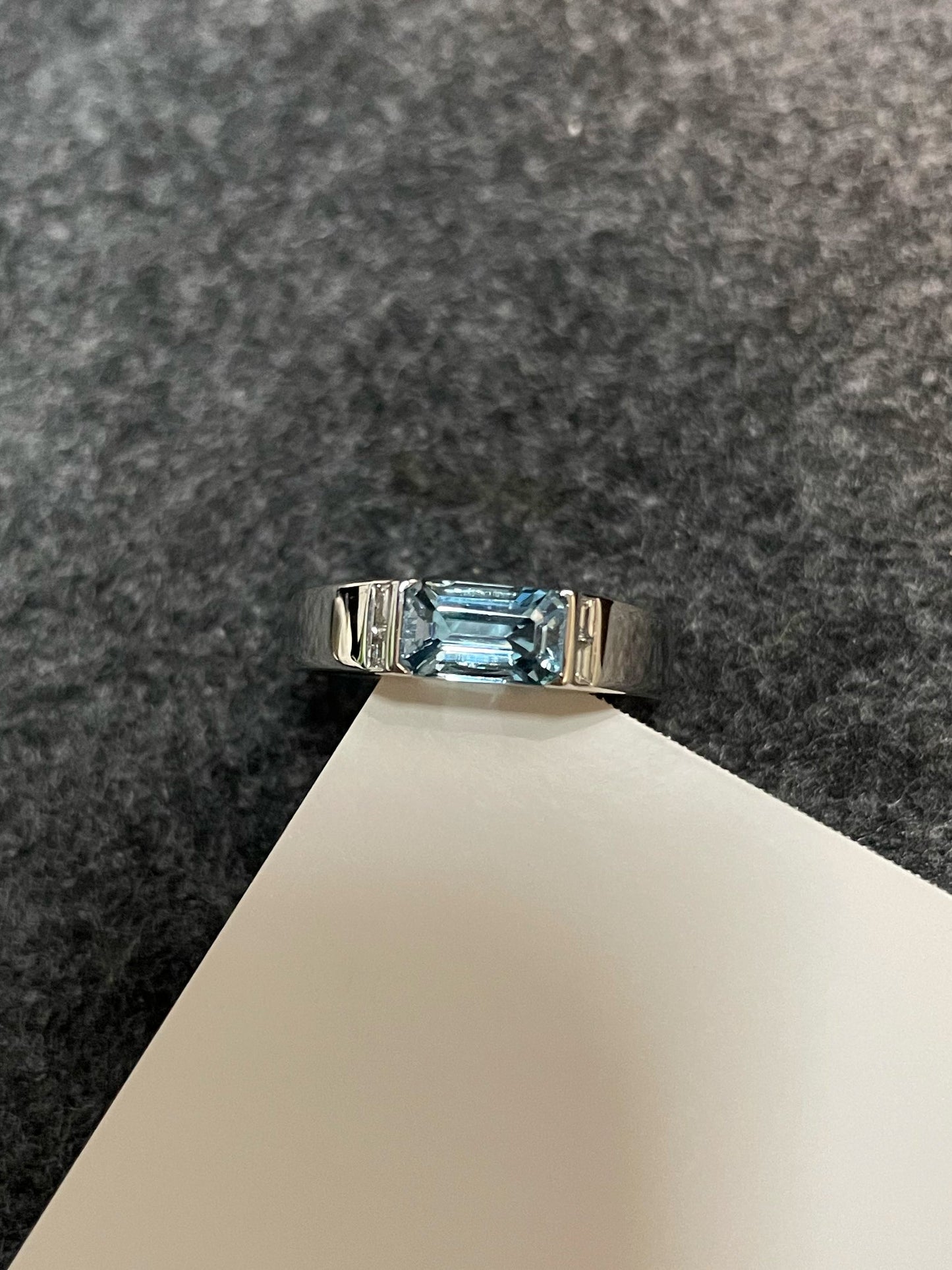 Aquamarine Ring - 1.37CT (NJR224)