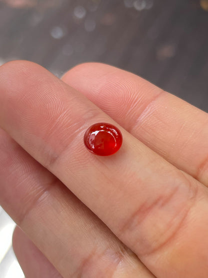 Red Jade Cabochon (NJR239)