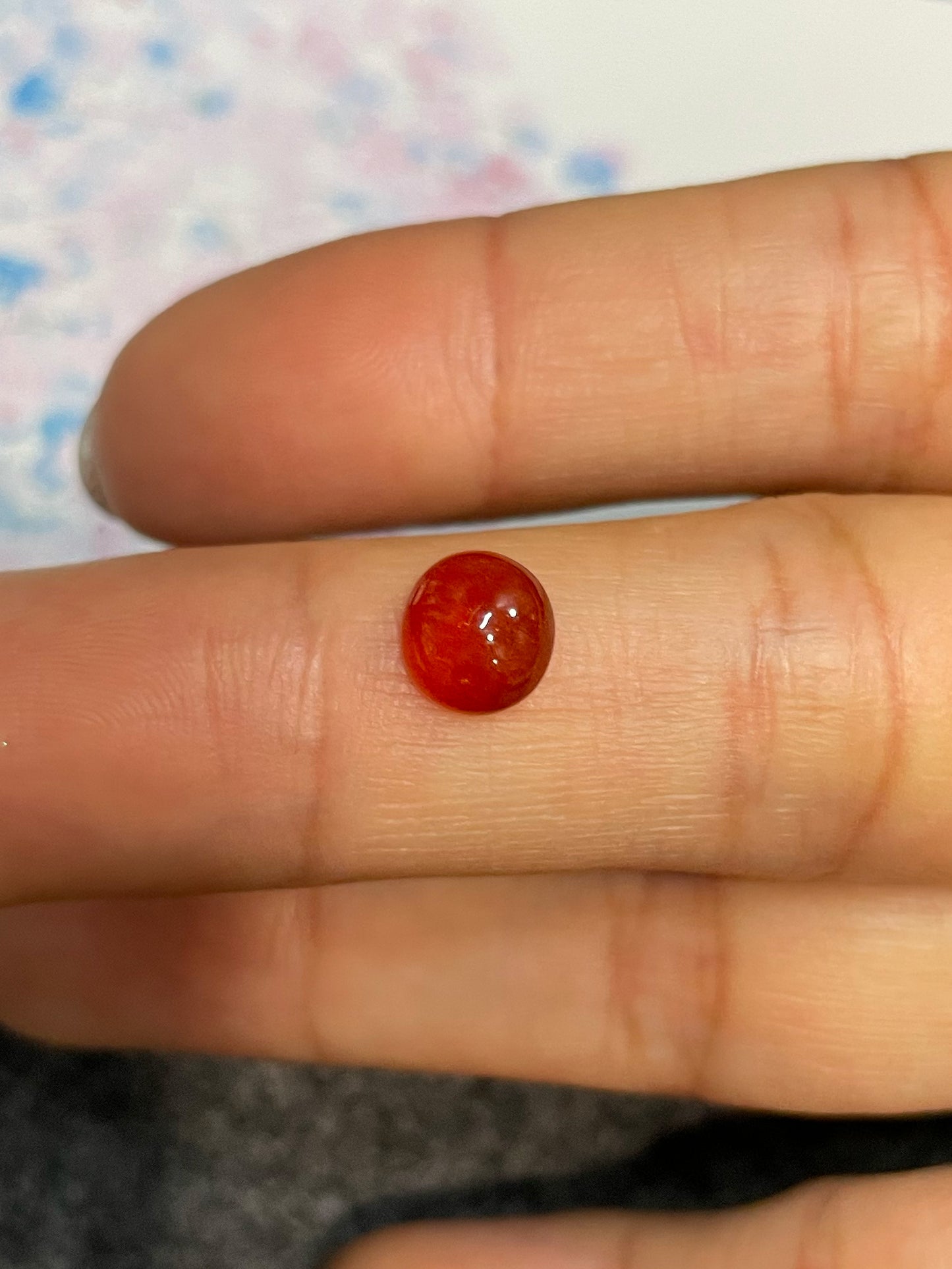 Red Jade Cabochon (NJR239)