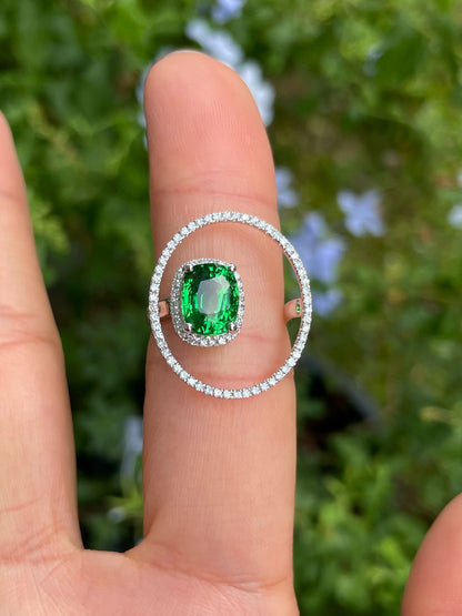 Tsavorite Ring - 3.03CT (NJR253)