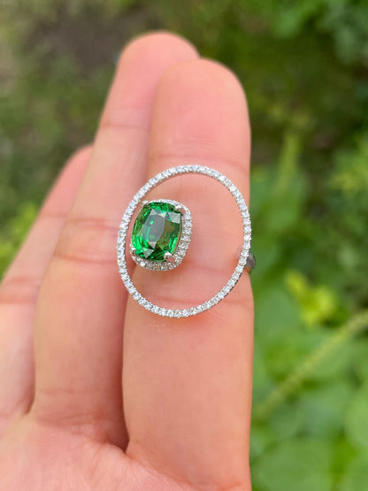 Tsavorite Ring - 3.03CT (NJR253)