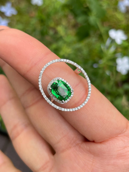 Tsavorite Ring - 3.03CT (NJR253)