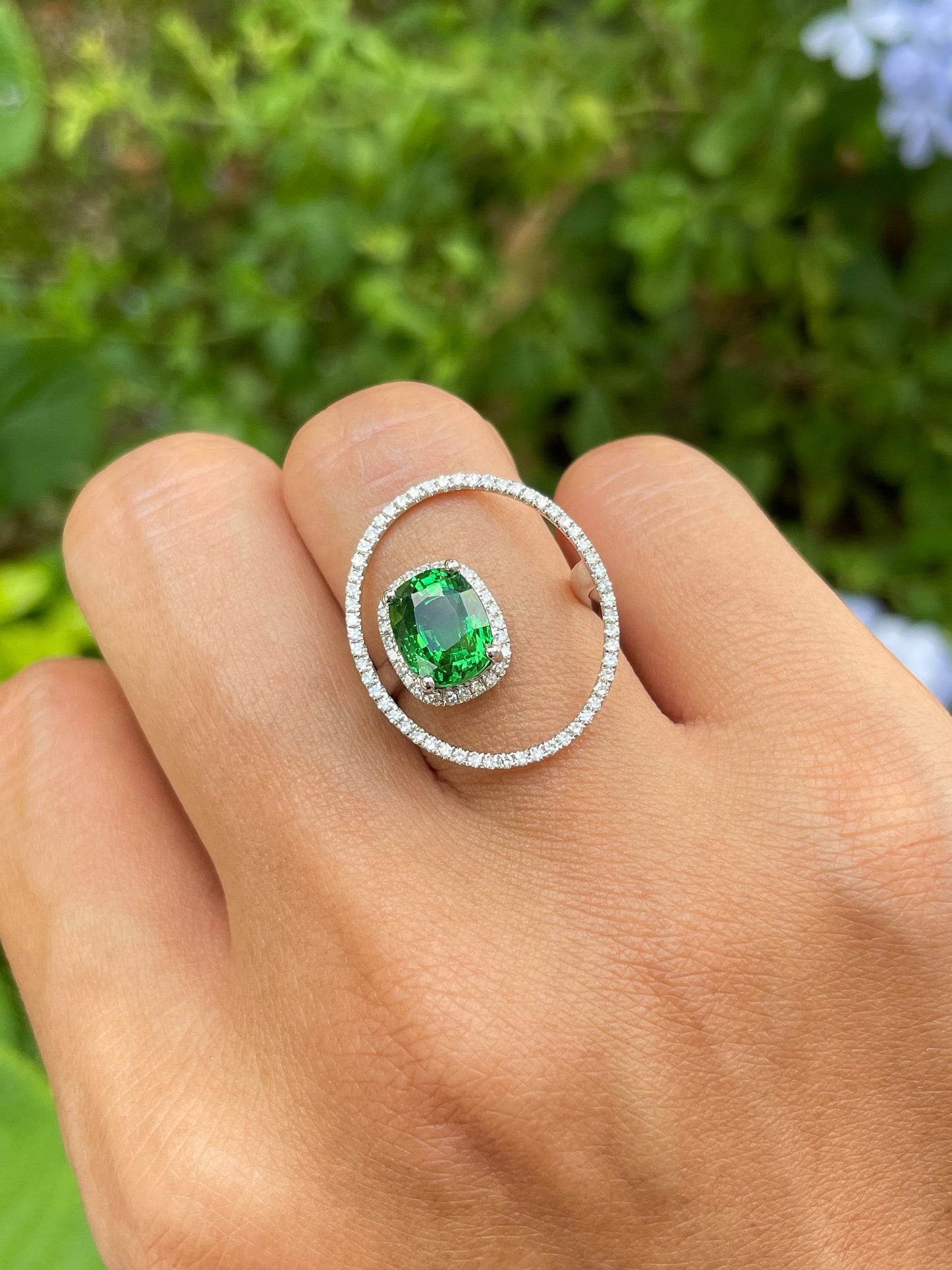 Tsavorite Ring - 3.03CT (NJR253)