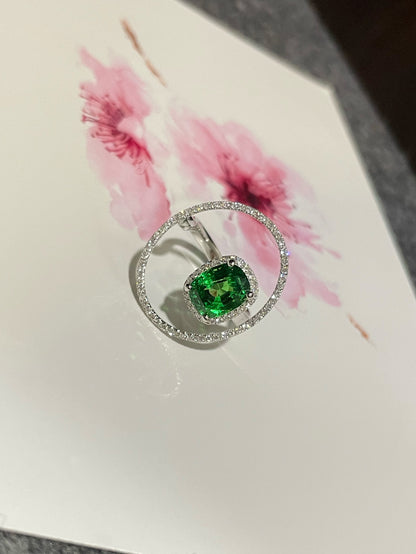 Tsavorite Ring - 3.03CT (NJR253)