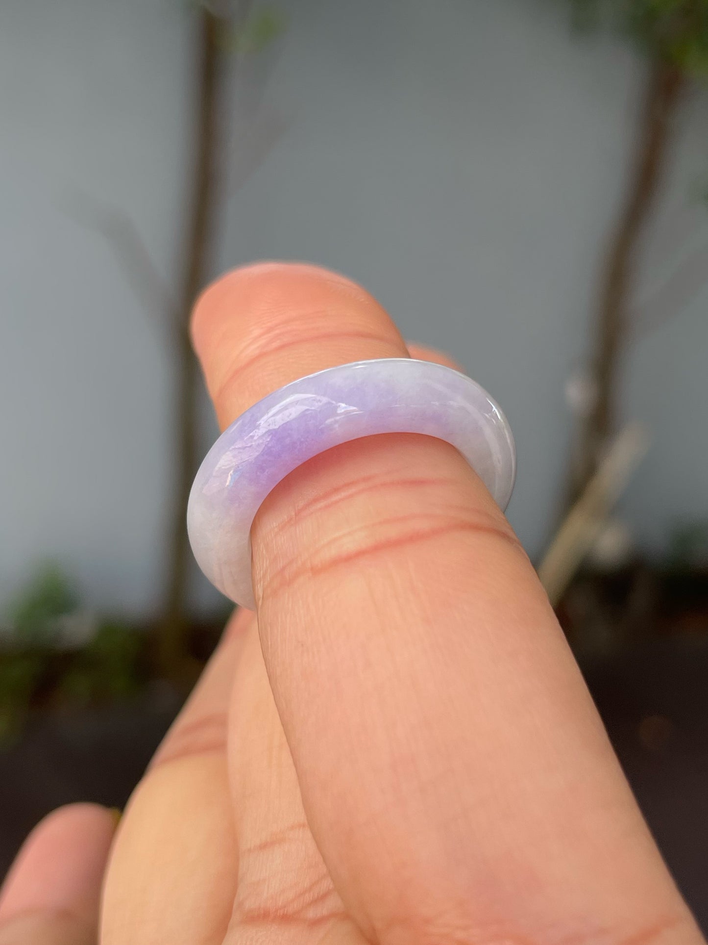 Lavender Jade Abacus Ring | HK 12.5 (NJR258)