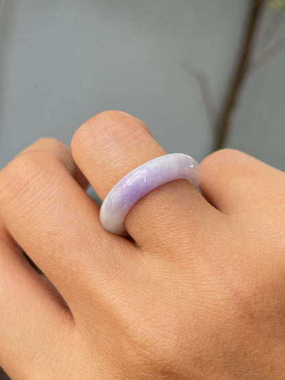 Lavender Jade Abacus Ring | HK 12.5 (NJR258)