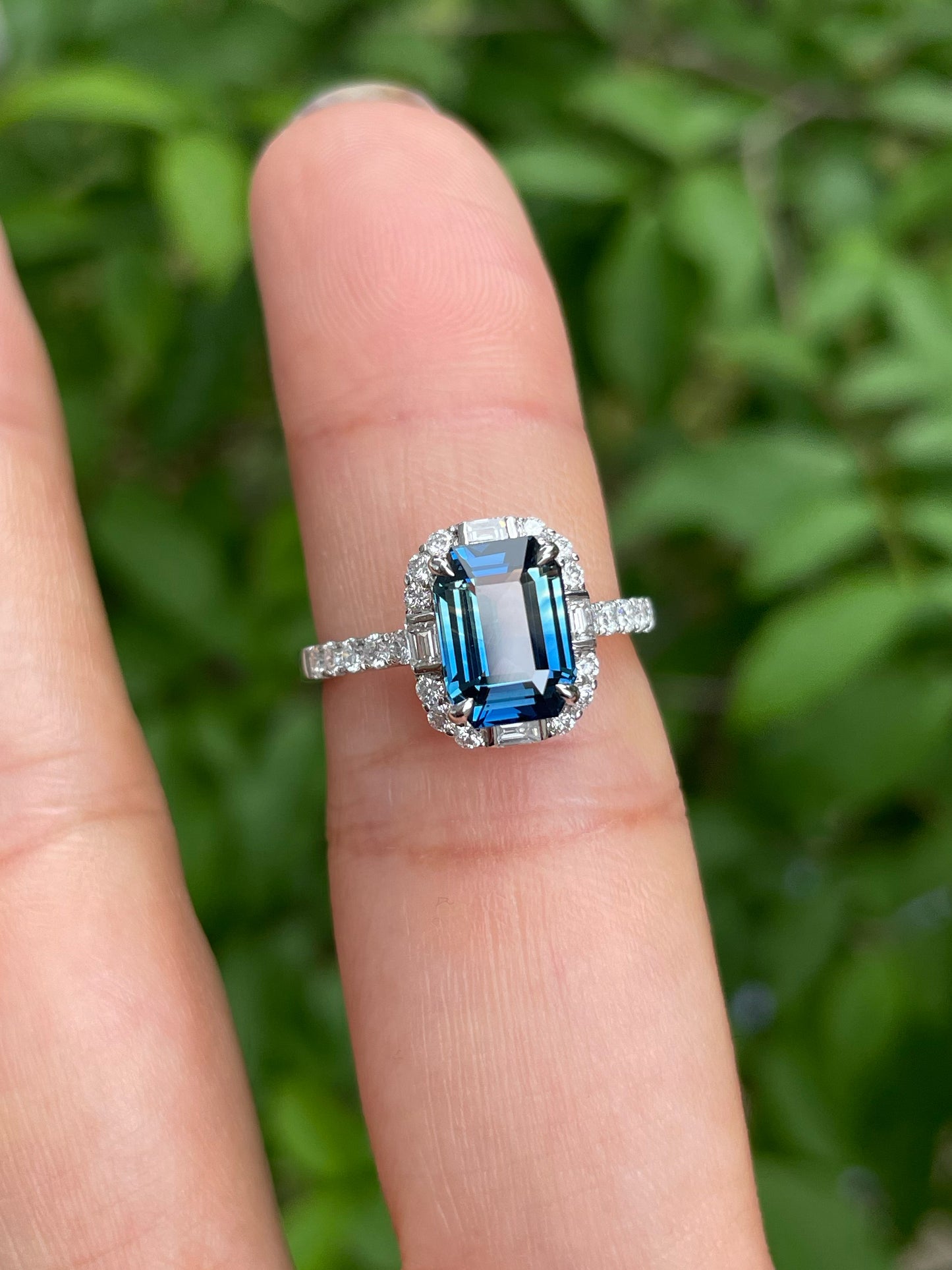 Unheated Blue Sapphire Ring - 2.62CT (NJR260)