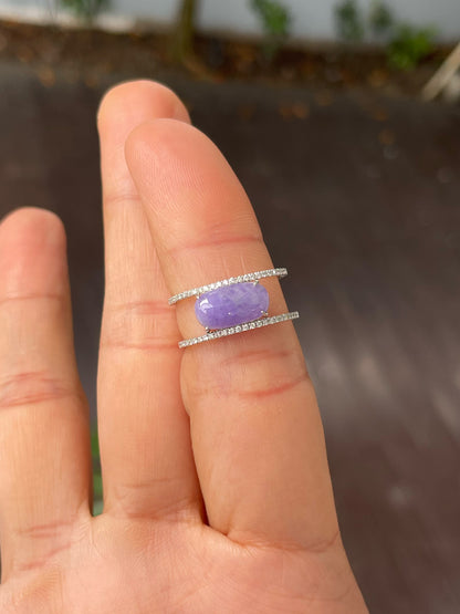 Lavender Jadeite Ring (NJR266)