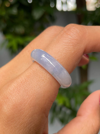 Lavender Jade Abacus Ring | HK 17 (NJR273)