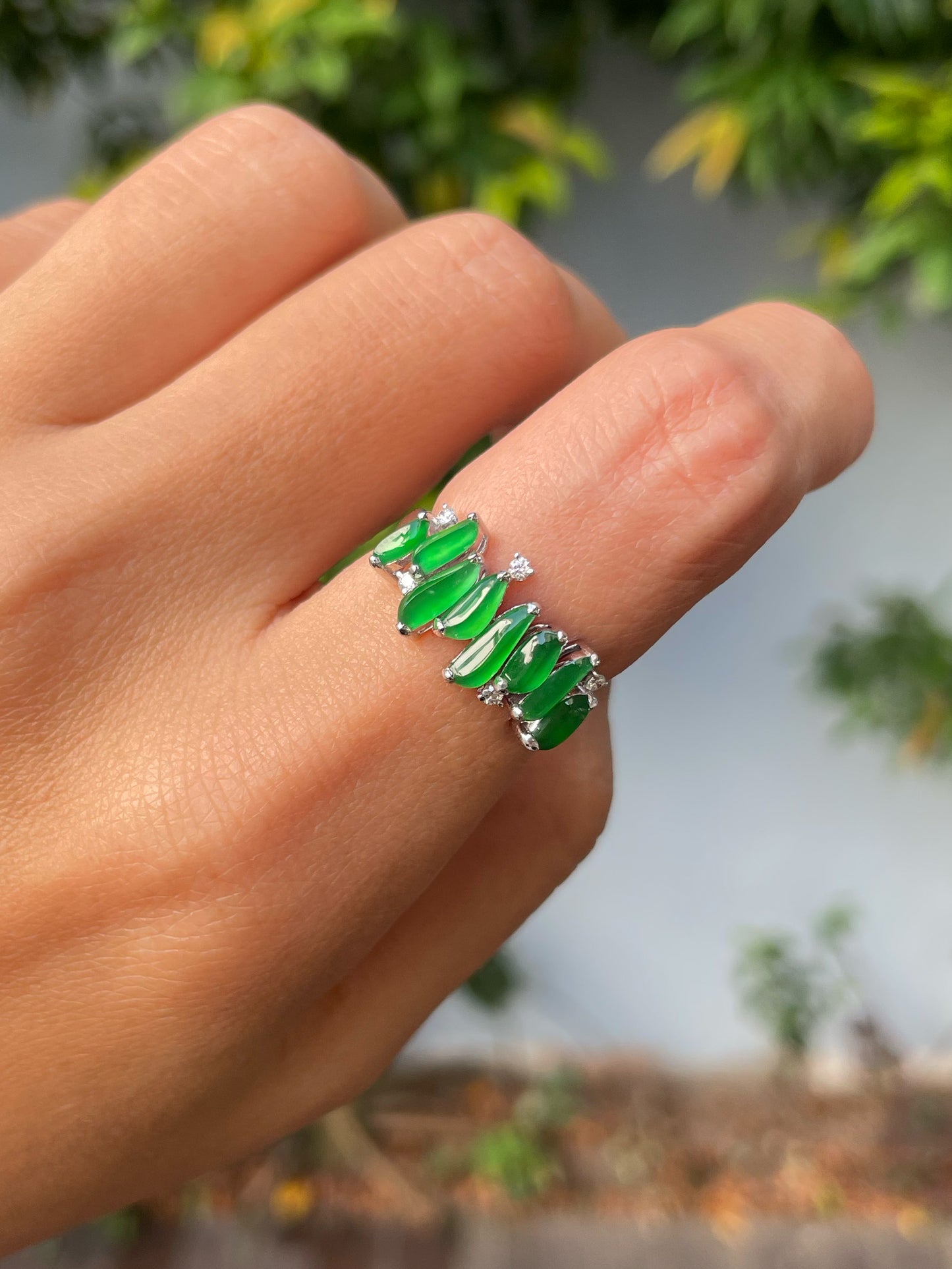 Green Jade Ring (NJR284)