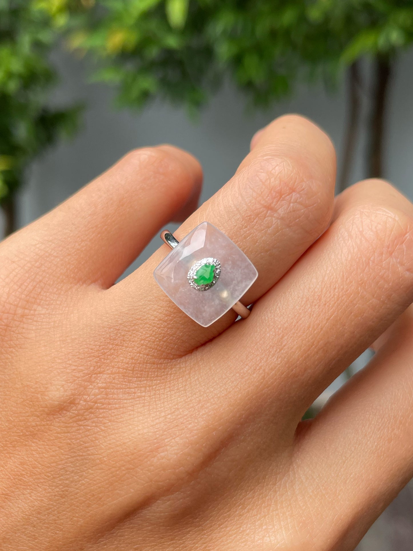 Icy Jade Ring (NJR289)