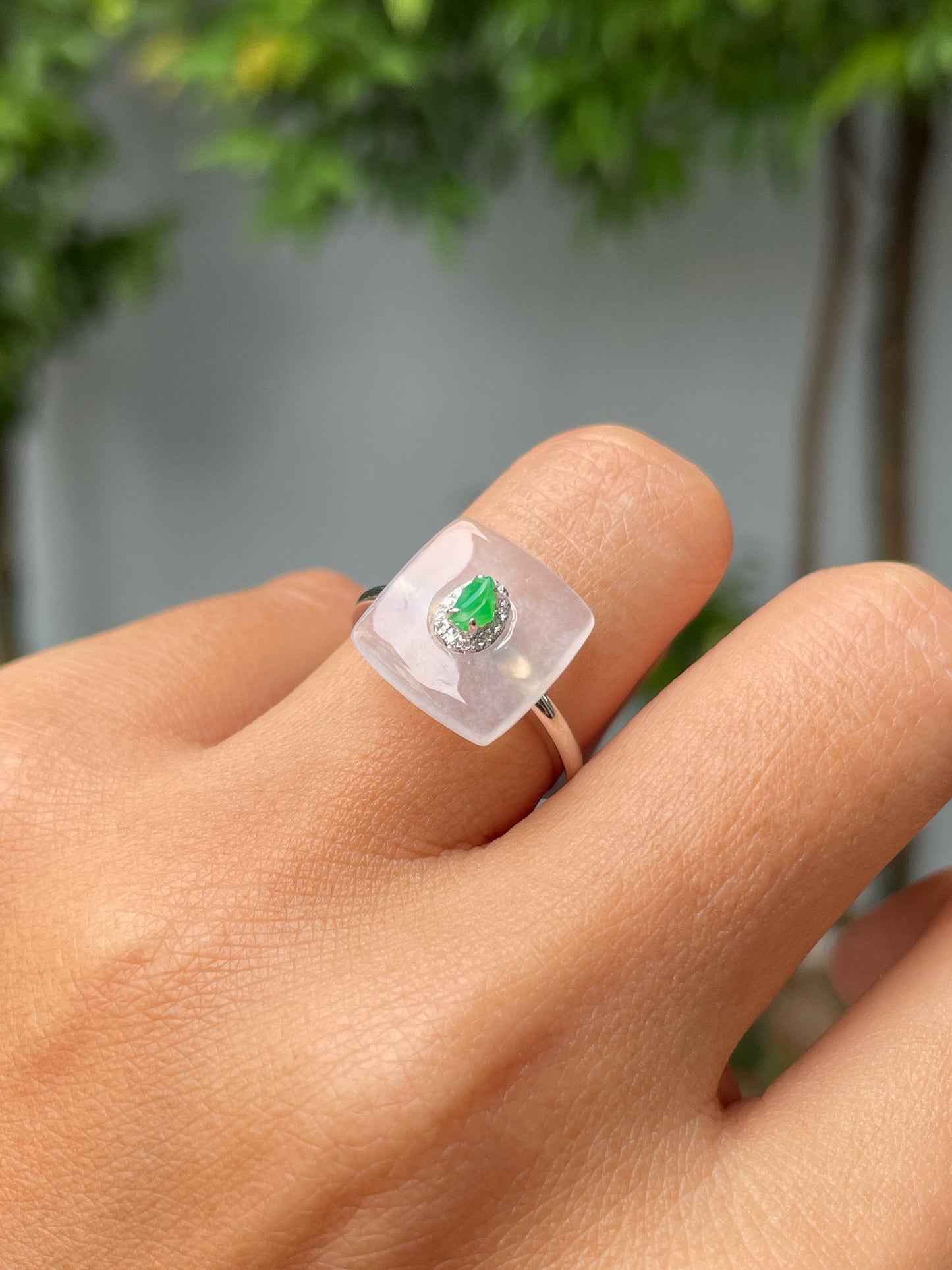 Icy Jade Ring (NJR289)