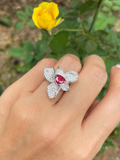 Unheated Ruby Ring / Pendant - 1.12CT (NJR306)