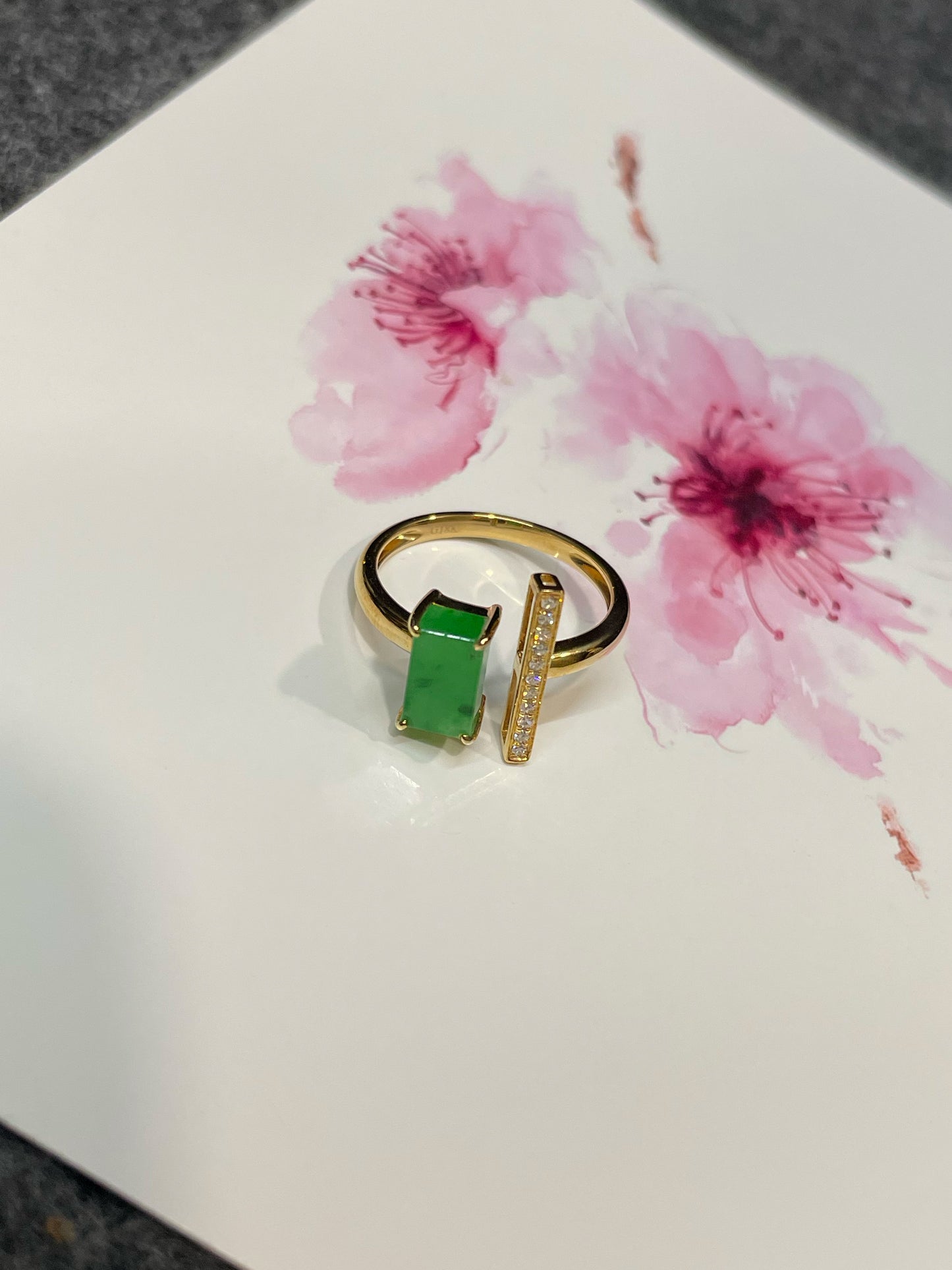 Green Jade Ring (NJR308)