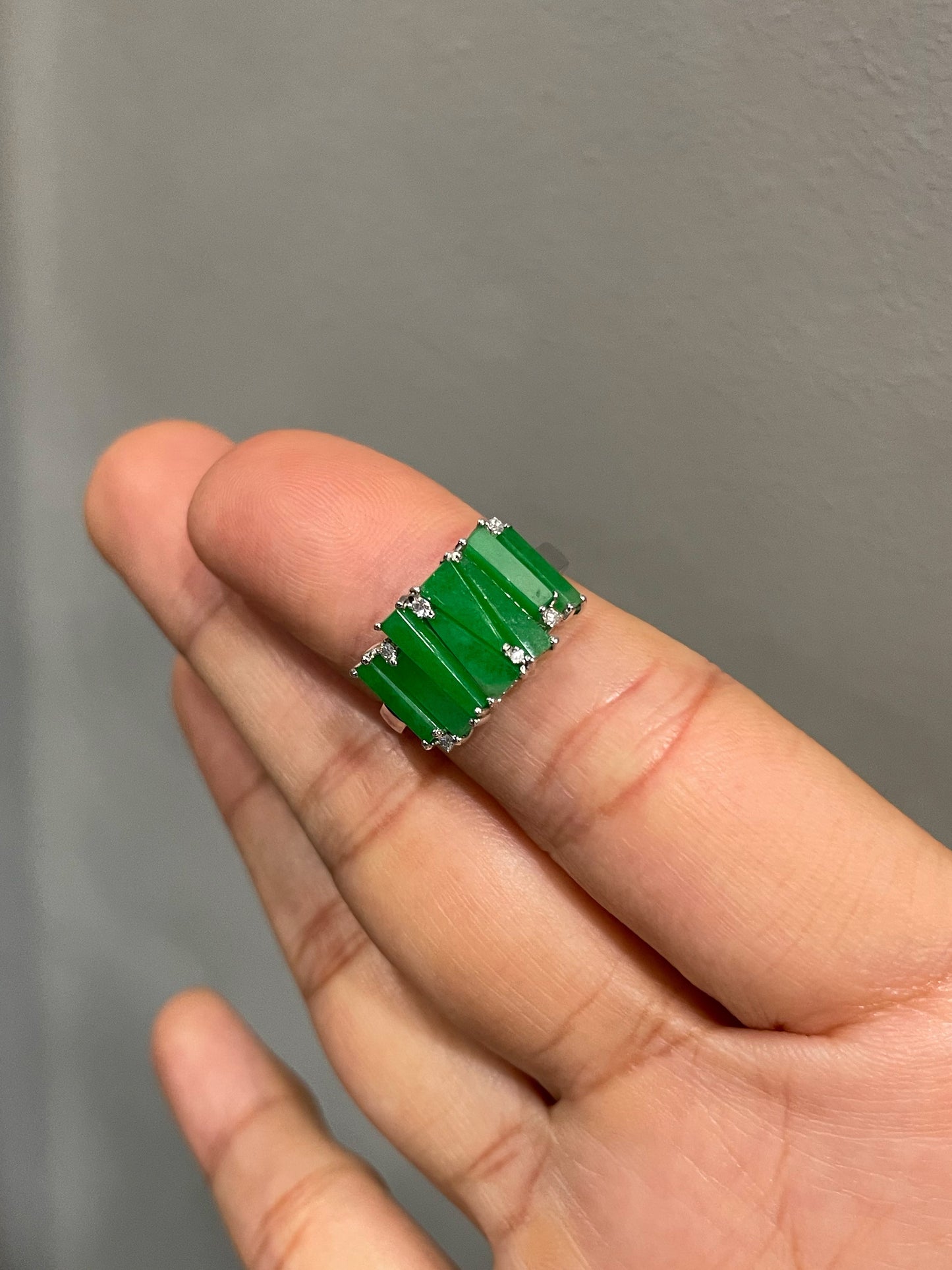 Green Jade Ring (NJR363)