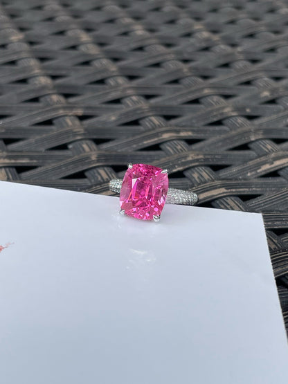 Pink Tourmaline Ring - 4.8CT (NJR370)