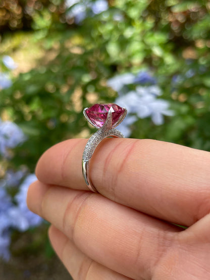 Pink Tourmaline Ring - 4.8CT (NJR370)