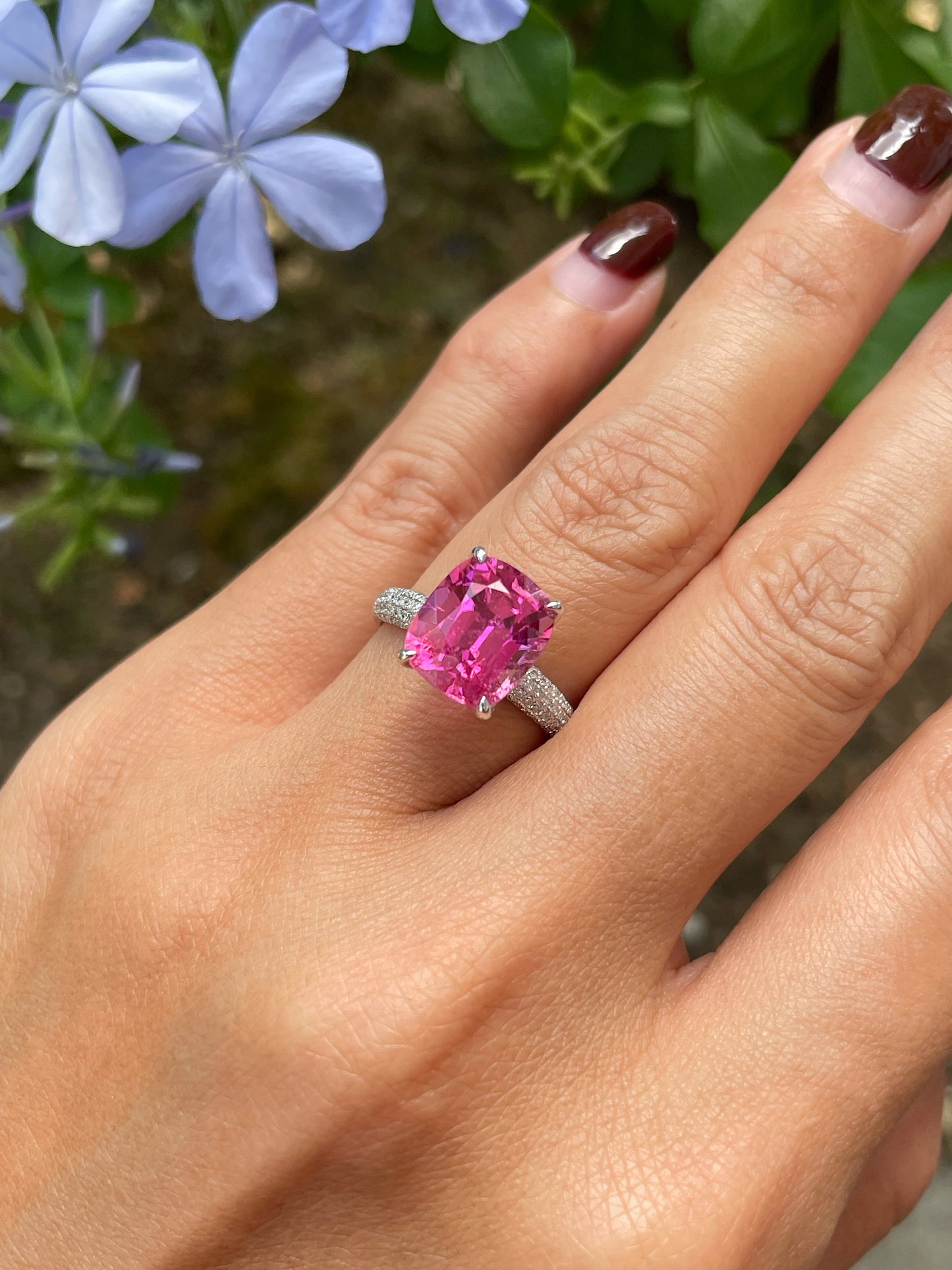 Pink Tourmaline Ring - 4.8CT (NJR370)