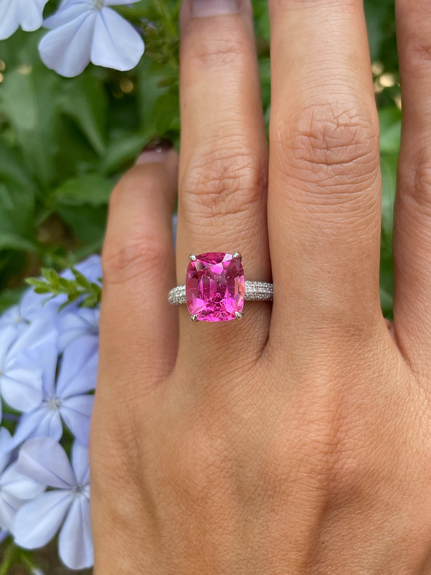 Pink Tourmaline Ring - 4.8CT (NJR370)