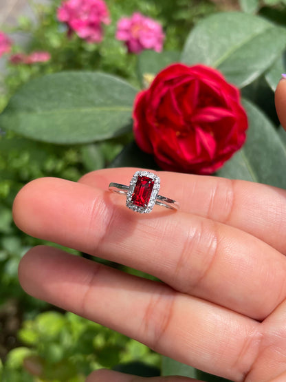 Unheated Red Spinel Ring - 1.25CT (NJR375)